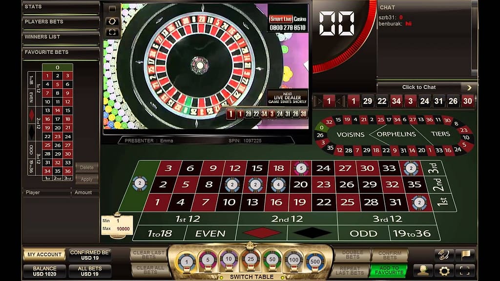 Bermain roulette live bisa dilakukan di casino online