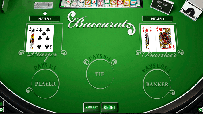 Casino baccarat