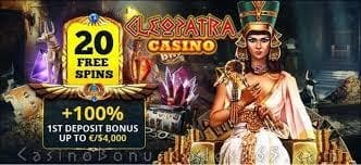 Cleopatra Casino Banner