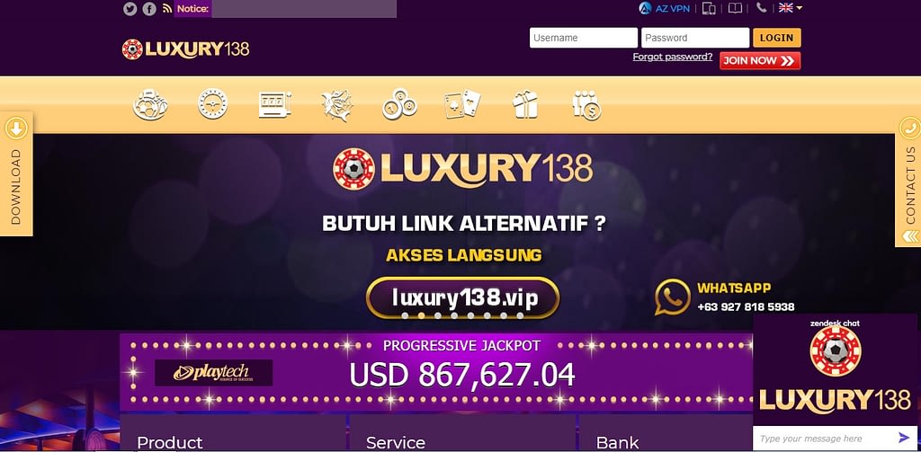 Luxury138 casino